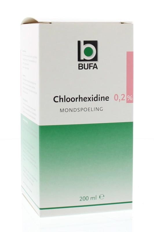 Bufa Chloorhexidine mondspoeling 0.2% (200 ml)