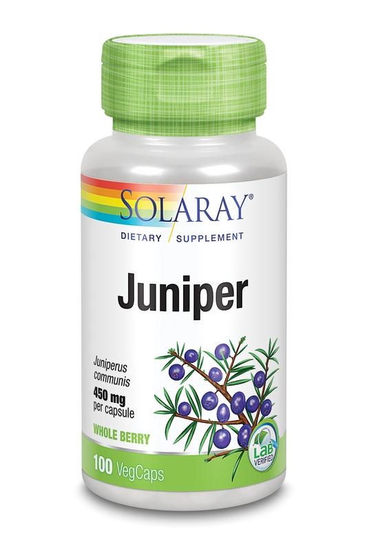 Solaray Solaray Juniperus communis 450mg (100 vega caps)