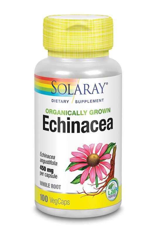 Solaray Solaray Echinacea angustifolia 450mg (100 vega caps)