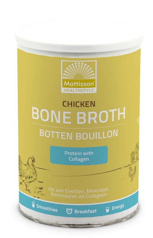 Mattisson Mattisson Chicken bone broth - Botten bouillon kip (400 gr)