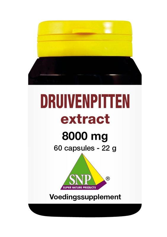 SNP SNP Druivenpitten zaad extract 8000 mg (60 caps)