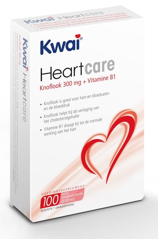 Kwai Kwai Heartcare knoflook (100 Dragees)