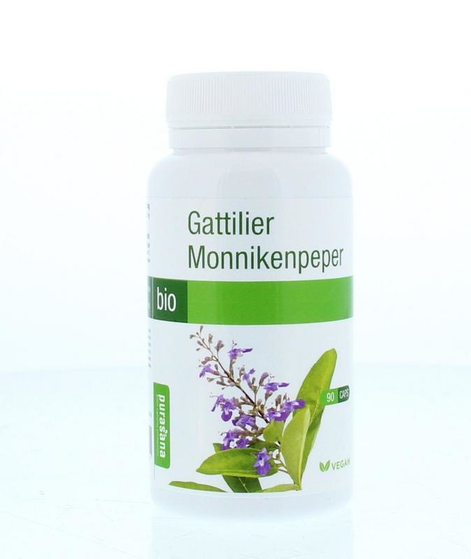 Purasana Purasana Monnikenpeper/gattilier vegan bio (90 vega caps)