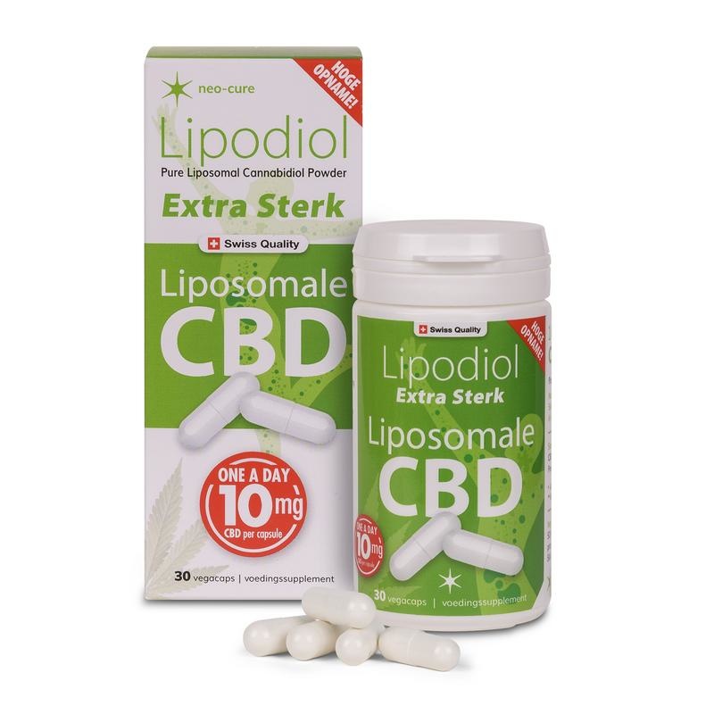 Lipodiol extra sterk, Liposomale CBD 10 mg