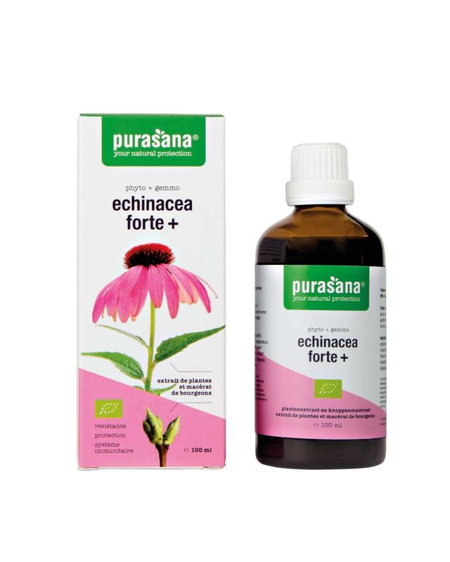 Purasana Purasana Echinacea forte + vegan bio (100 ml)