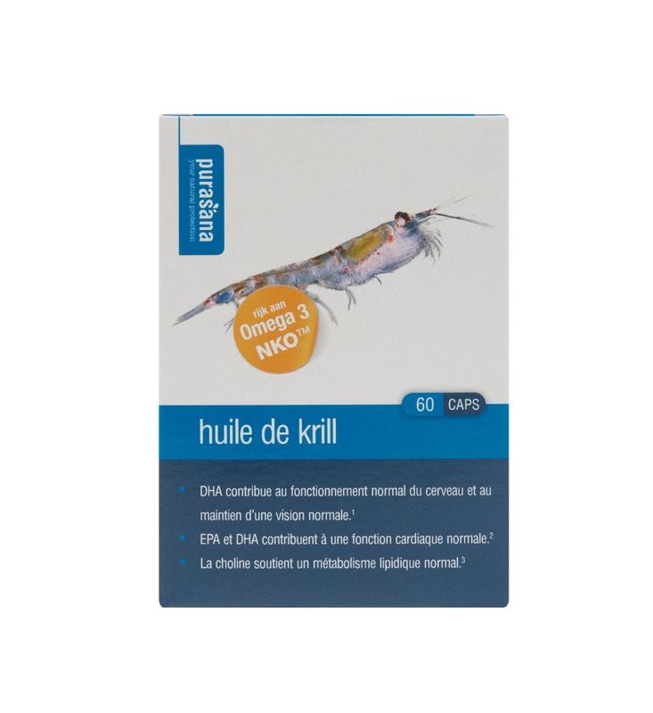 Purasana Purasana Krill olie/huile (60 caps)