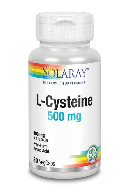 Solaray Solaray L-Cysteine 500mg (30 vega caps)