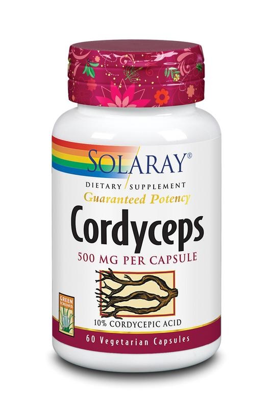 Solaray Solaray Cordyceps 500mg (60 vega caps)