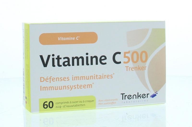 Trenker Trenker Vitamine C 500 mg (60 Zuigtab)