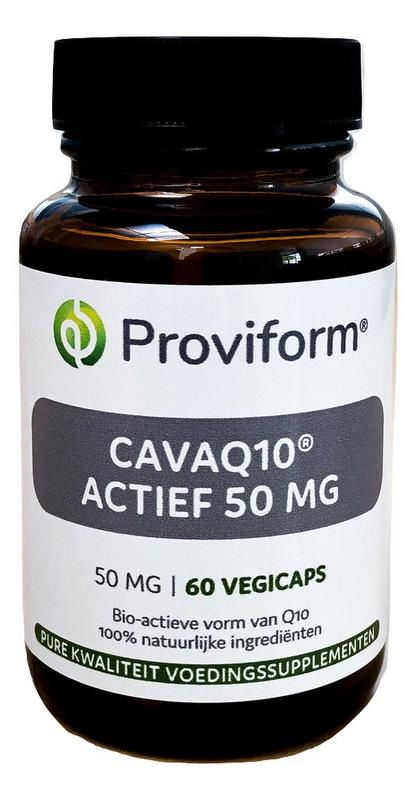 Proviform Proviform CavaQ10 actief 50 mg (60 vega caps)