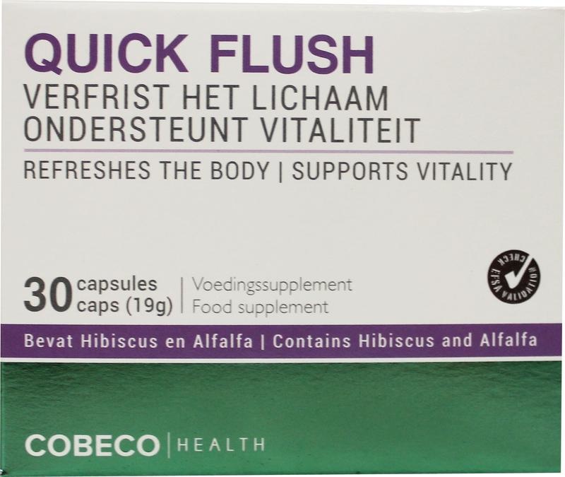 Cobeco Health Quick flush (30 Capsules) Cobeco Health Quick flush (30 Capsules)