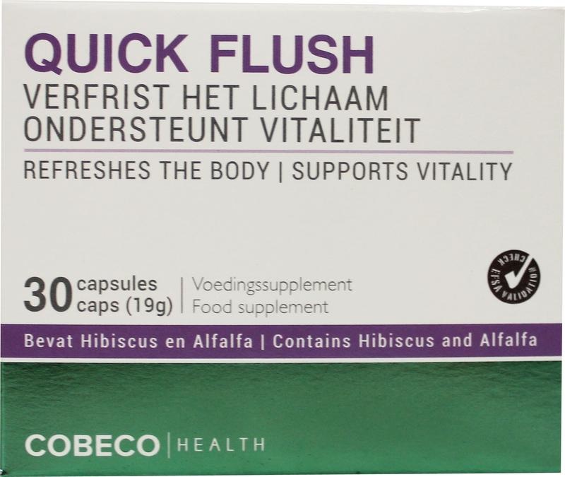 Cobeco Health Cobeco Health Quick flush (30 caps)