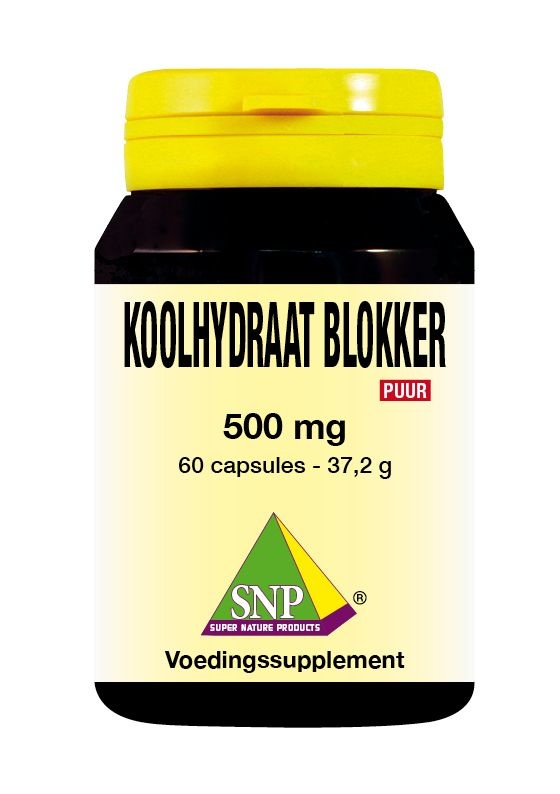 SNP SNP Koolhydraat blokker 500 mg puur (60 caps)