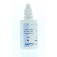 Curamed Scrub ooglidrand verzorging (65 ml)