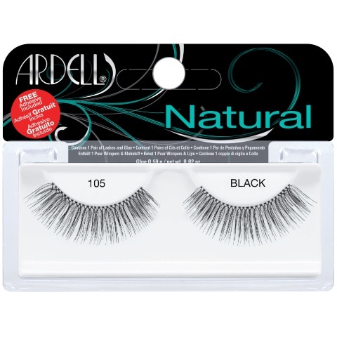 Ardell Wimpers natural 105 black (2 st)