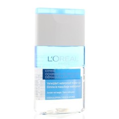 Loreal Express oogmake-up en lipstick remover (125 ml)