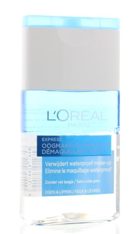 Loreal Loreal Express oogmake-up en lipstick remover (125 ml)