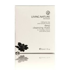 Living Nature Klei masker diep reinigend (50 ml)