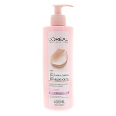 Loreal Skin care reinigingsmelk droge/gevoelige huid (400 ml)