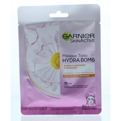 Garnier Skin active tissue mask kamille hydra bomb (32 gr)