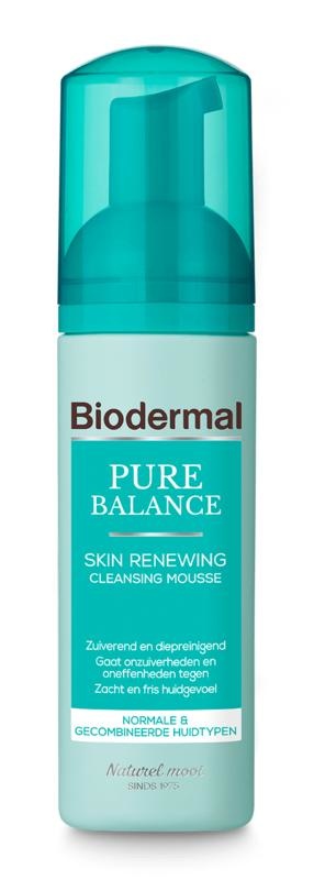 Biodermal Biodermal Pure balance renewing cleansing mousse (150 ml)