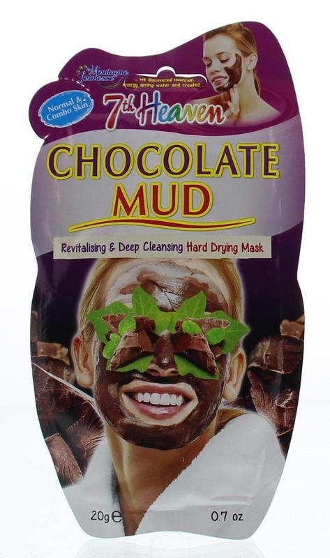 Montagne Montagne 7th Heaven gezichtsmasker chocolate mud (20 gr)