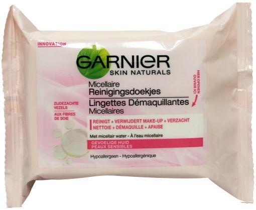 Garnier Garnier Skin naturals wipes ultra soft micellair (25 st)