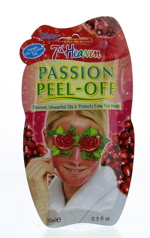 Montagne Montagne 7th Heaven gezichtsmasker passion peel-off (10 ml)