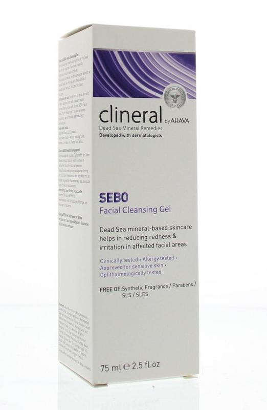 Ahava Clineral sebo cleansing gel (75 ml)