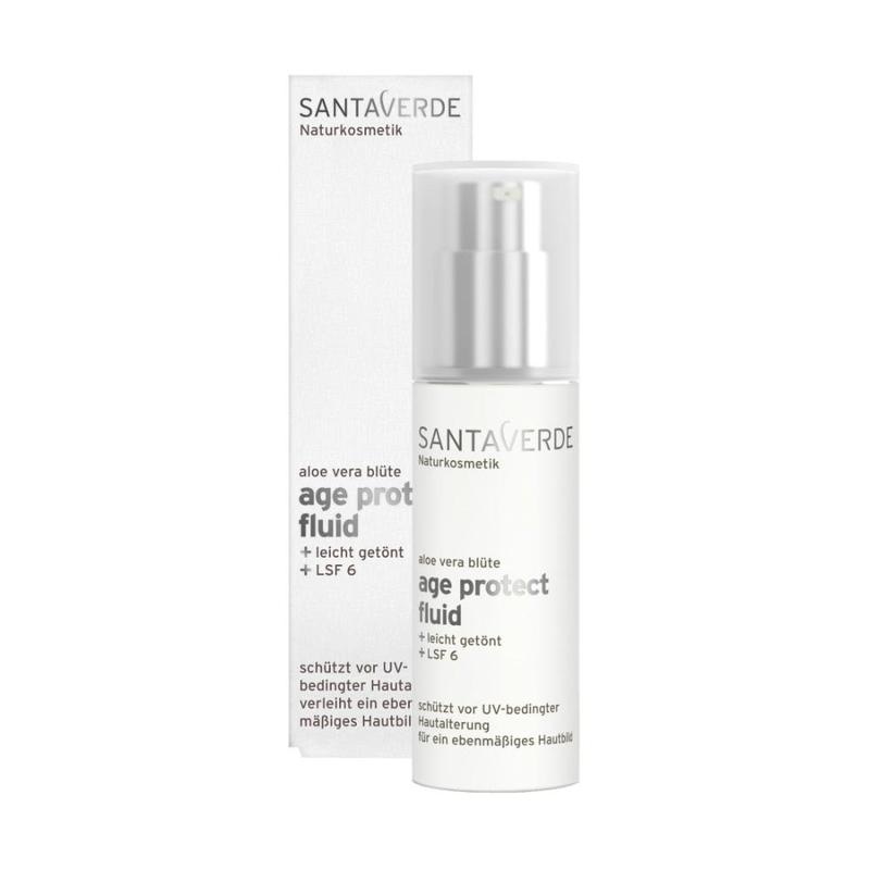 Santaverde Santaverde Aloe vera age protect fluid tinted SPF6 (30 ml)