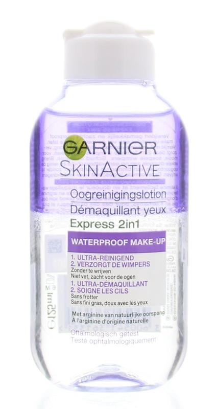 Garnier Skin naturals express oogreinigingslotion 2-in-1 (125 Milliliter) Garnier Skin naturals express oogreinigingslotion 2-in-1 (125 Milliliter)