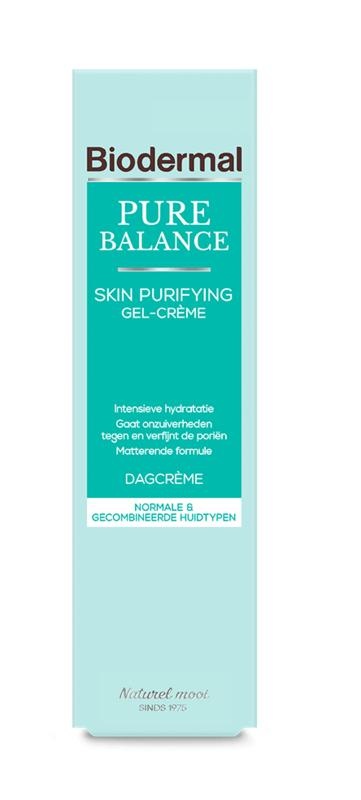 Biodermal Biodermal Pure balance purifying dag gelcreme (50 ml)