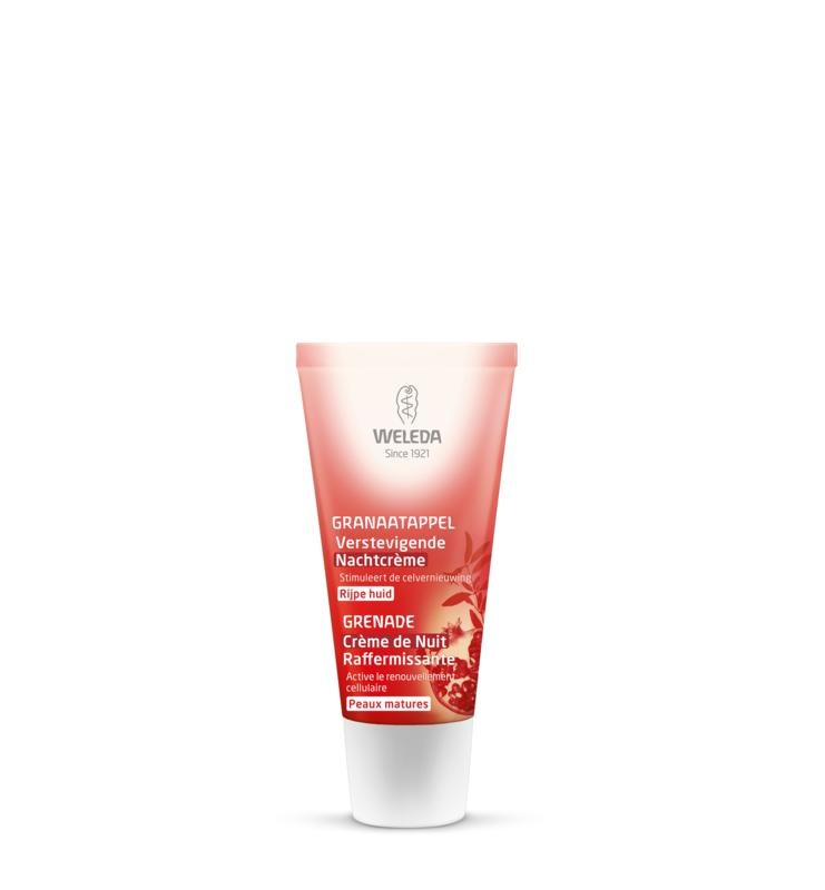 Weleda Granaatappel verstevigende nachtcreme (30 Milliliter) Weleda Granaatappel verstevigende nachtcreme (30 Milliliter)