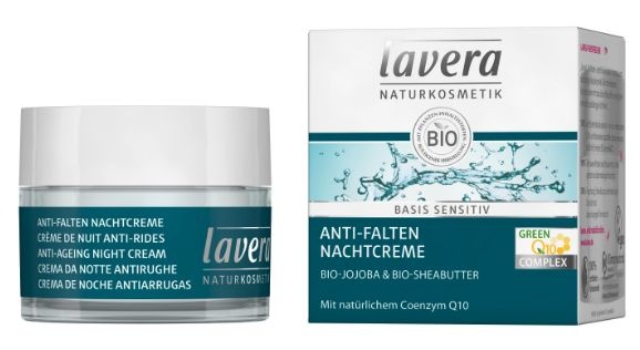 Lavera Lavera Basis Sensitiv nachtcreme/night cream Q10 bio EN (50 ml)