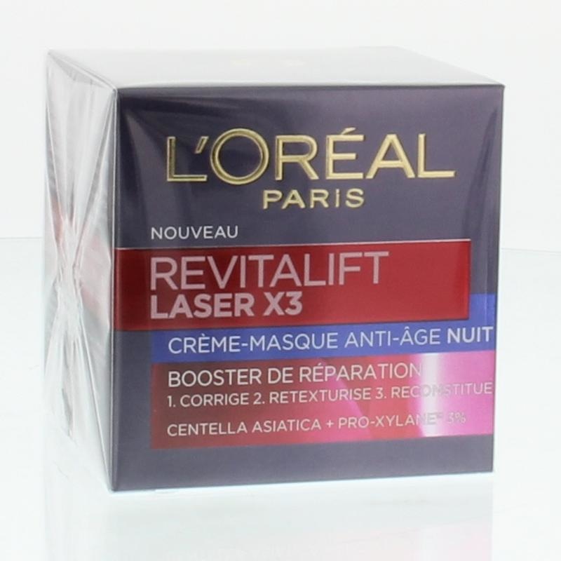 Loreal Loreal Revitalift laser X3 nachtcreme (50 ml)