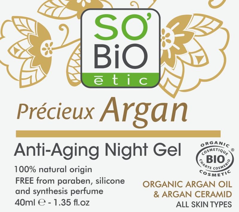 So Bio Etic So Bio Etic Argan anti-aging night gel (40 ml)