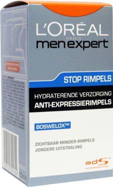 Loreal Men expert stop rimpels creme (50 Milliliter) Loreal Men expert stop rimpels creme (50 Milliliter)