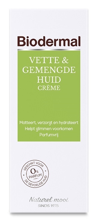 Biodermal Biodermal Vet & gemengde huid creme (50 ml)