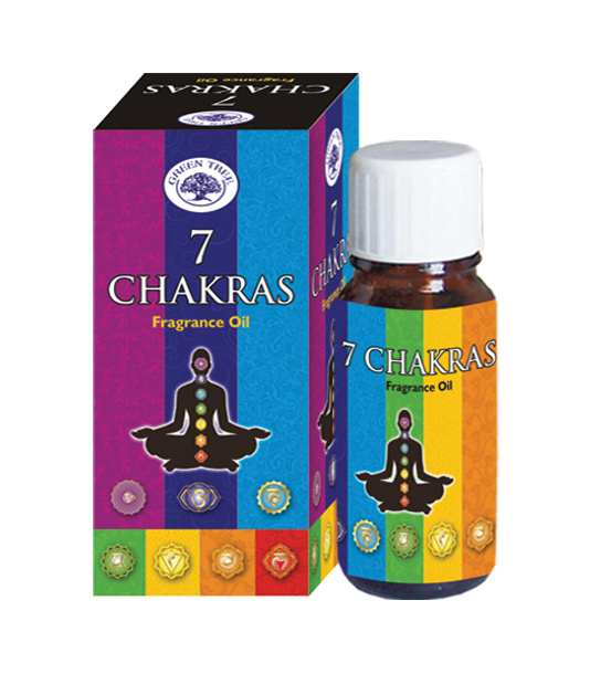 Green Tree Green Tree Geurolie 7 chakras (10 ml)