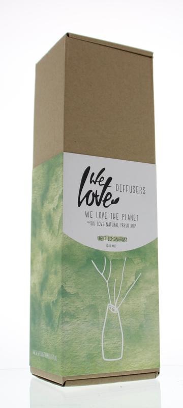 We Love We Love Diffuser light lemongrass (200 ml)