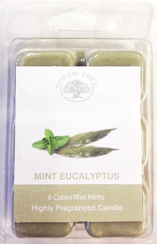 Green Tree Green Tree Wax melts mint eucalyptus (6 st)