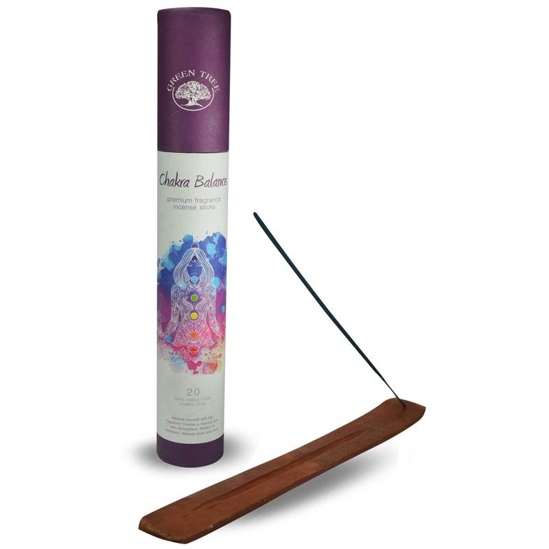 Green Tree Green Tree Wierookbrander + wierook chakra balance (1 Set)