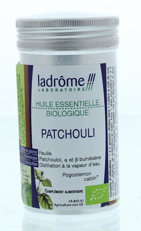 Ladrome Ladrome Patchouli olie bio (10 ml)