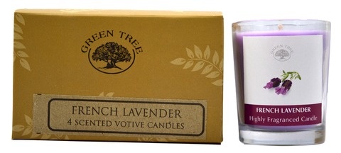 Green Tree Green Tree Geurkaars french lavender (55 gr)