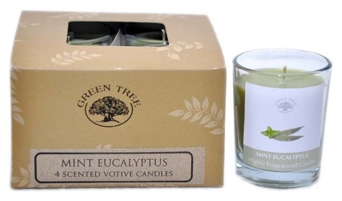 Green Tree Green Tree Geurkaars mint eucalyptus (55 gr)