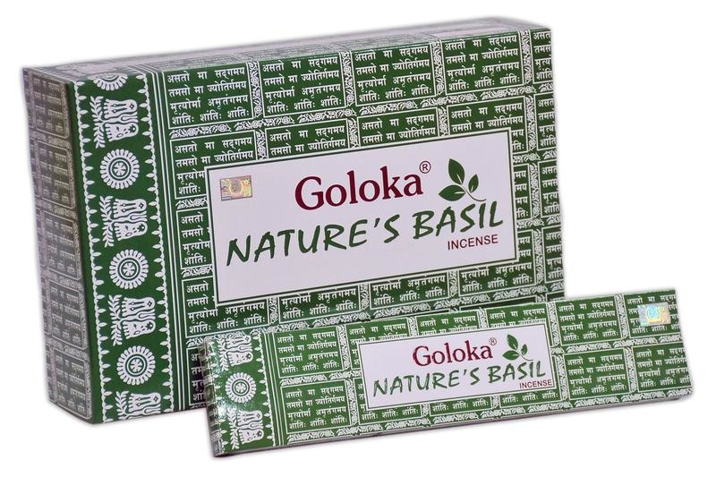 Goloka Goloka Wierook goloka natures basil (15 gr)