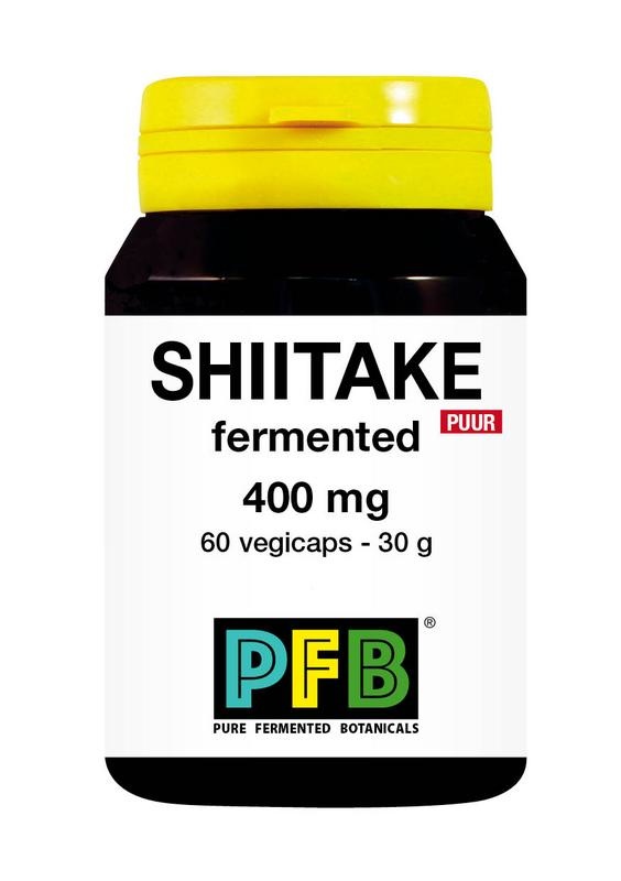 SNP Shiitake fermented 400mg puur (60 vcaps)