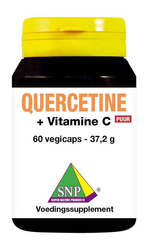 SNP SNP Quercetine + gebufferde vitamine C puur (60 vega caps)