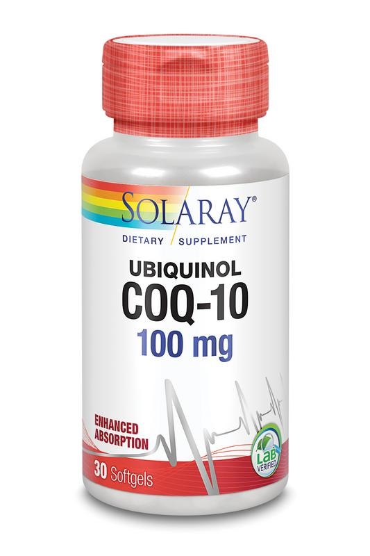 Solaray Solaray Ubiquinol Co Q10 100mg (30 Softgels)