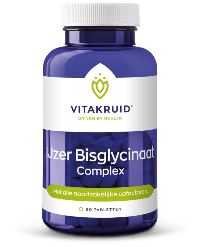 Vitakruid Vitakruid IJzer bisglycinaat 28 mg complex (90 tab)